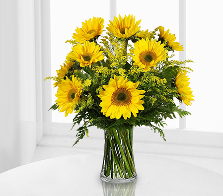 Bright Yellow Blooms