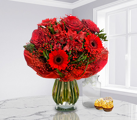 Red Charm Bouquet
