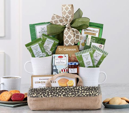 Coffee and Tea Gift Basket
