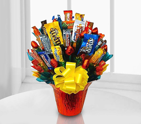Chocolate Heaven - Gift Hamper-Chocolate,Basket,Hamper