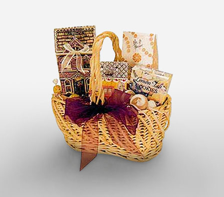 With Love Chocolate Hamper-Chocolate,Basket,Hamper